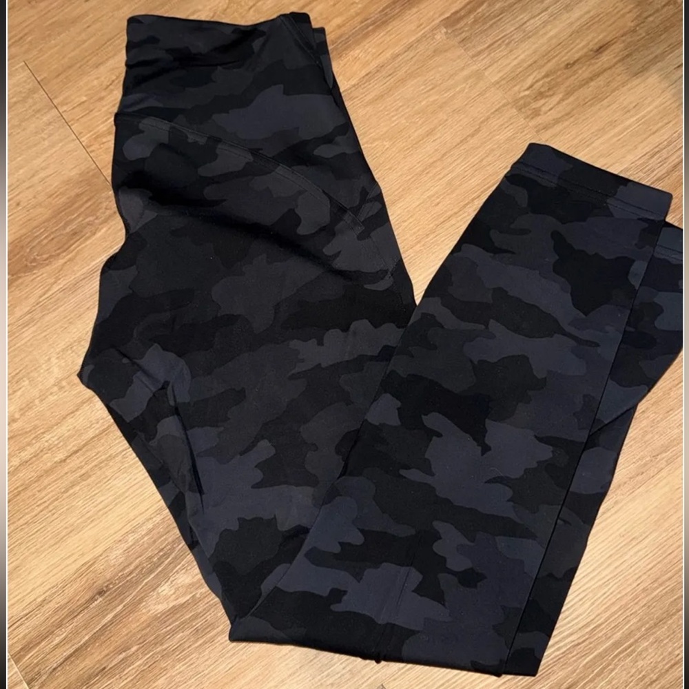 Lululemon black camo leggings